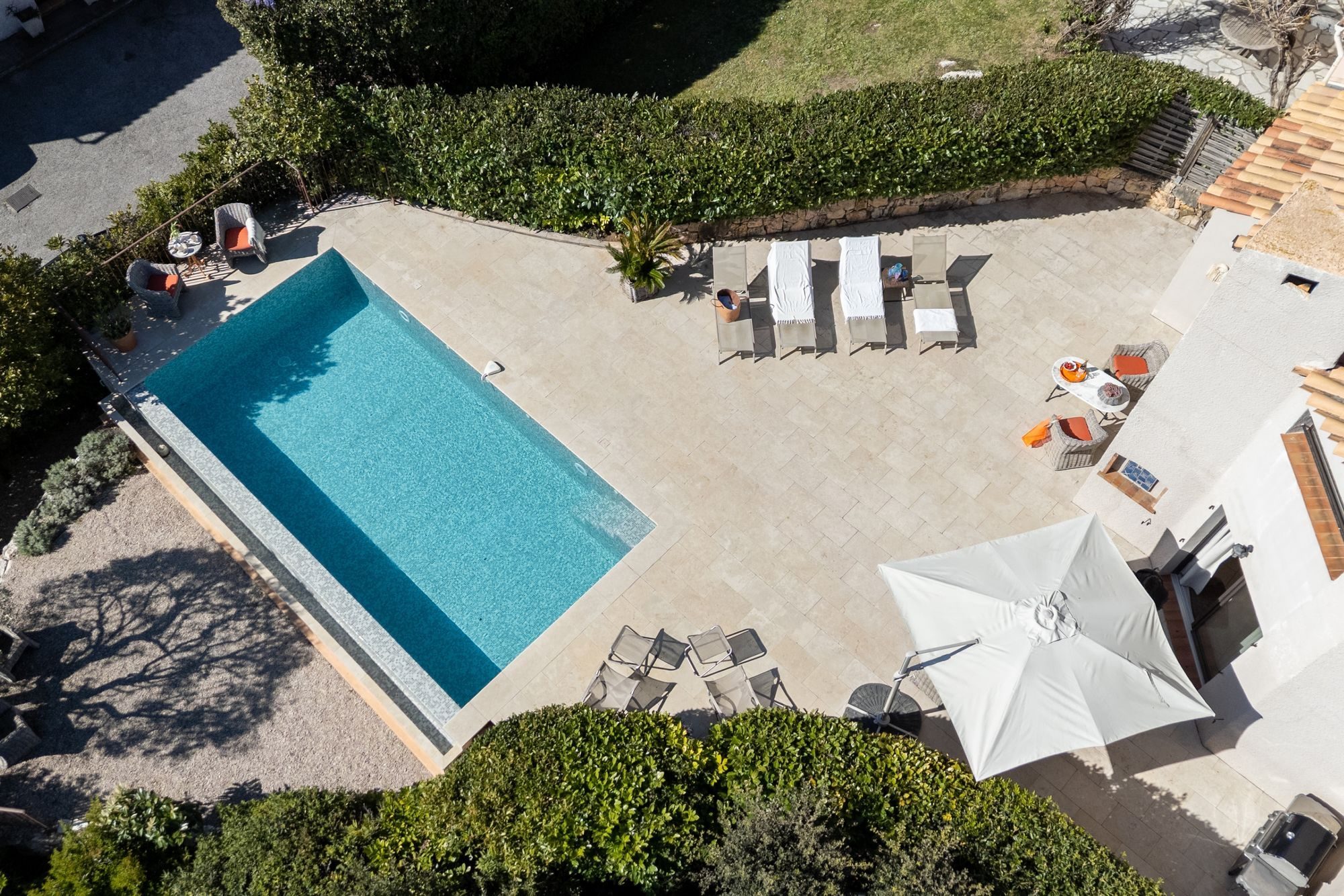 Villa Val d'Azur — kveld