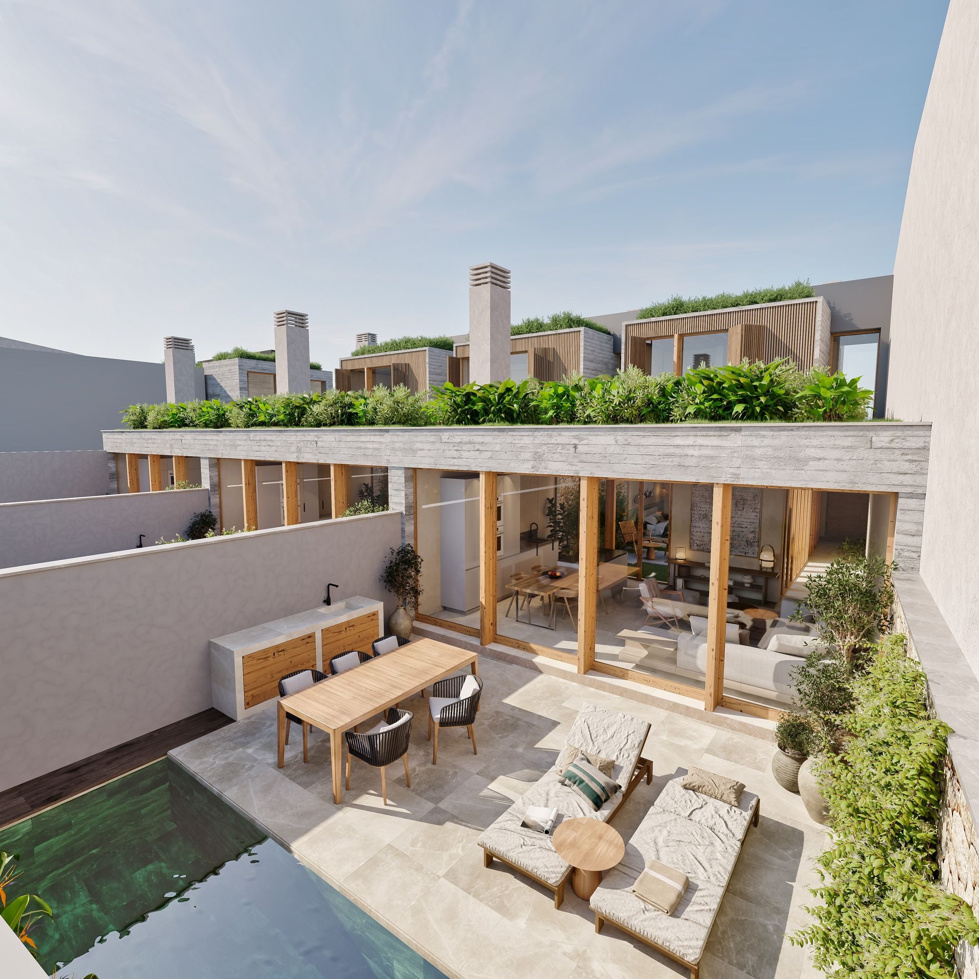 Casa Alzina — kveld