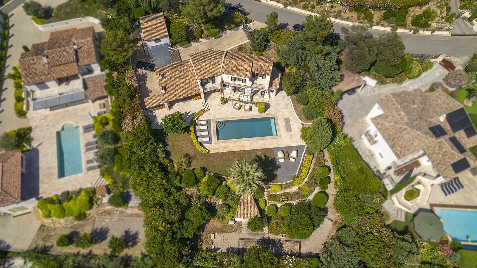 Villa Saint-Aygulf — kveld