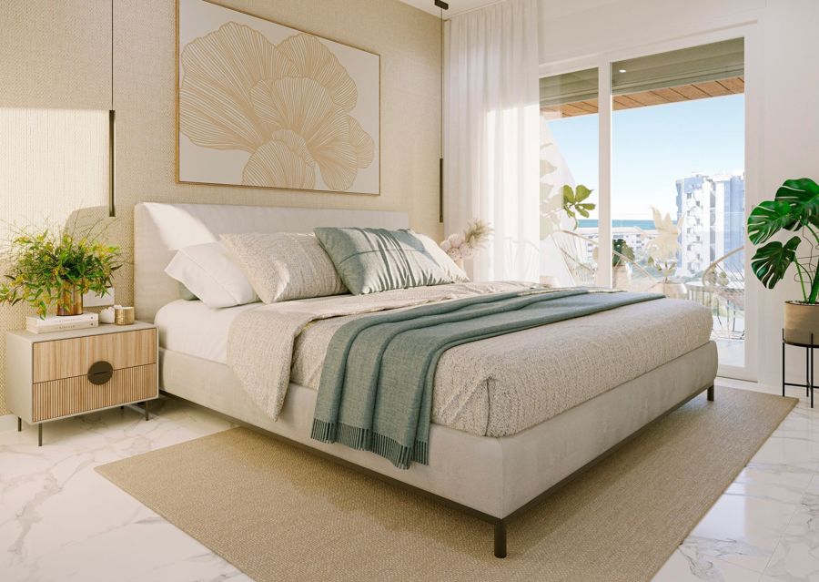 Corallia Penthouse — Soverom og bad 1